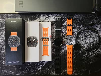 Samsung Galaxy Watch Ultra (2025) 47mm LTE – Titanium – eSIM