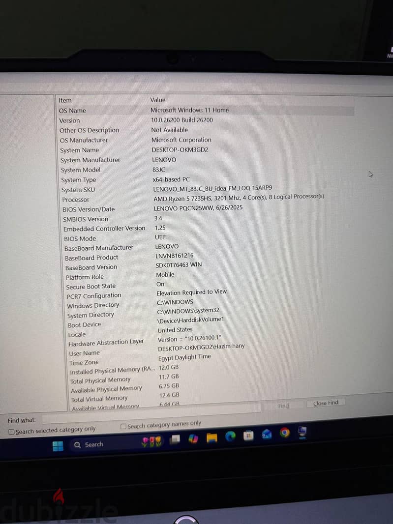 LOQ RTX 3050 6GB 3