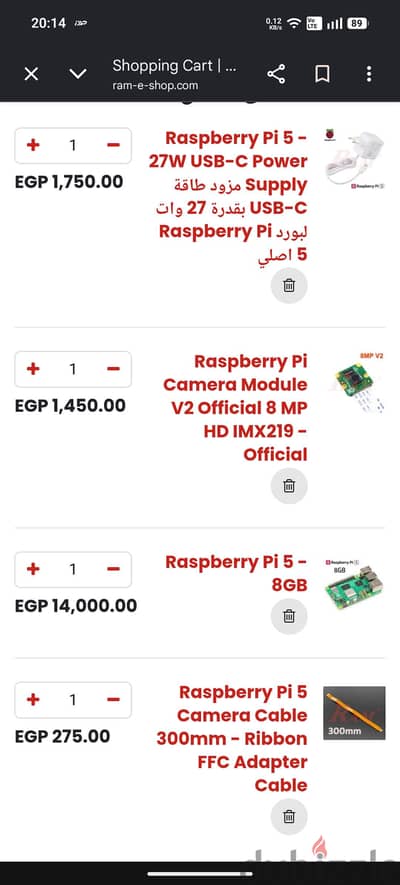 raspberry pi 5 + accessories