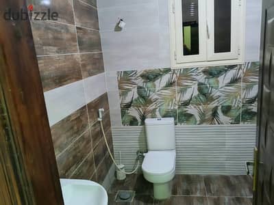 Excellent apartment for rent, ground floor with a private entrance, in a garden in the upper Mirage next to Carrefour Maadi for residential use only.