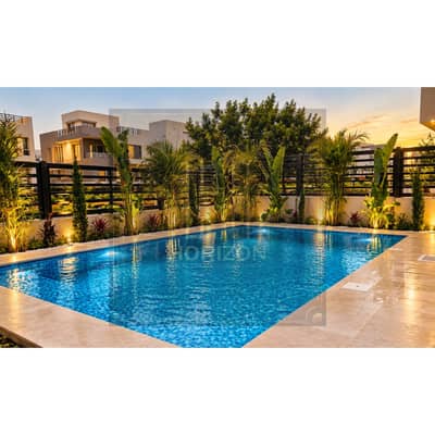 فيلا بحمام سباحه 5غرف مفروش للإيجار في هايد بارك كمبوند التجمع الخامسvilla rent hyde park