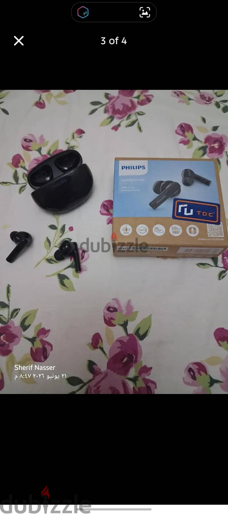 Philips 3000 Series True Wireless Headphones 1