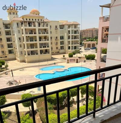 Dream Land Compound furnished studio sees the swimming pool