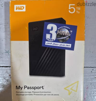 5tb WD external H. D هرد خارجي 5 تيرا