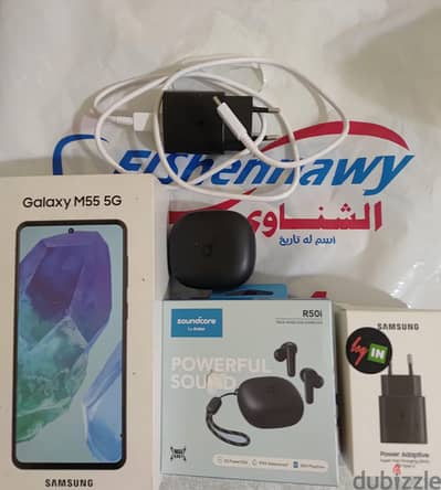 موبايل سامسونج جالاكسي m55 5g ثنائي الشريحة 256 جيجابايت 8 جيجابايت