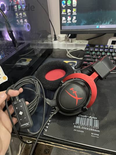 سماعه hyper x cloud 2