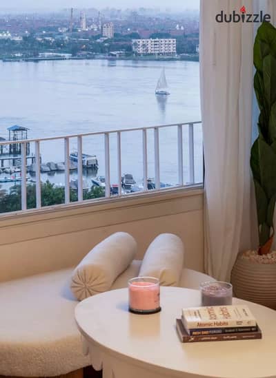 Furnished apartment for rent, Corniche Maadi, Othman Towers