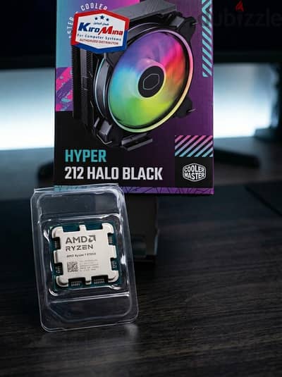وحش الريندر والألعاب : AMD Ryzen 7 9700X مع مبرد كولر ماستر احترافي.