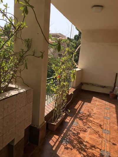 Furnished apartment for rent in Sarayat Al-Maadi, air-conditioned