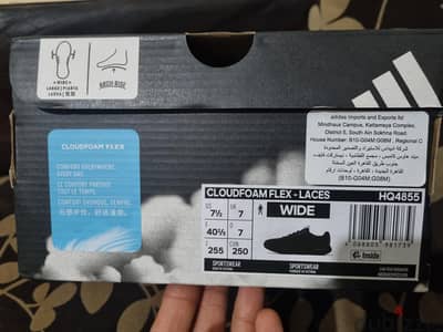 Adidas Cloudfoam Flex-laces original size 40 2/3