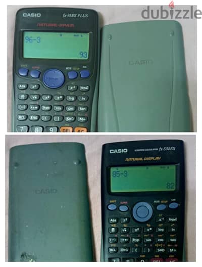 CASIO fx-500ES  & CASIO fx-95ES PLUS