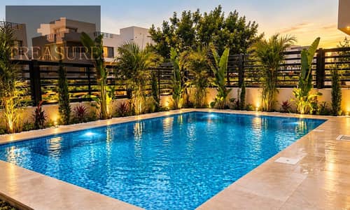 furnished Villa with pool for rent in Hyde Park - new cairo