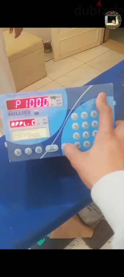 مؤشر ميزان بيسكول رقمي حمولة 80 طن