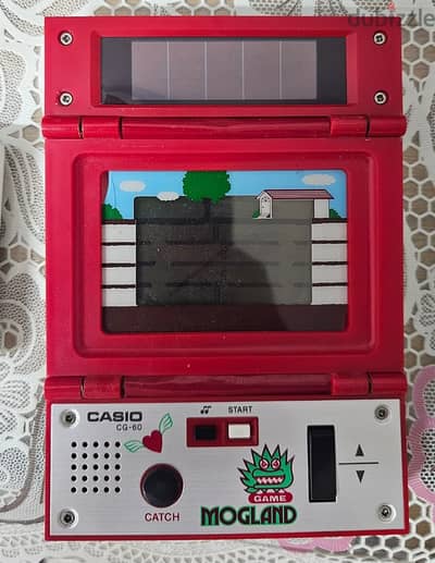 لعبة كاسيو كلاسيكية Casio CG‑60 Mogland – لهواة الألعاب القديمة