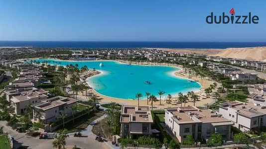 شقة بنتهاوس رائعة للبيع في سوان ليك نورث من تصميم حسن علام موقع متميز للغاية | إطلالة على البحيرة المرحلة 4 | التسليم 2027 | بحري  المساحة 230 متر