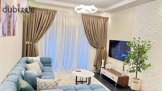 شقة مفروشة للايجار فرش مودرن فى روضة زايد الشيخ زايد Furnished Apartment For Rent - Rawdet Zayed Compound El Sheikh Zayed