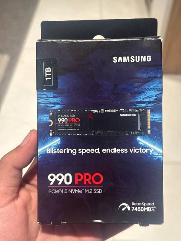 Samsung 990 PRO 1TB PCIe 4.0 NVMe 1