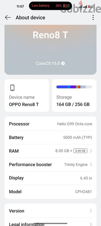 OPPO Reno8 T