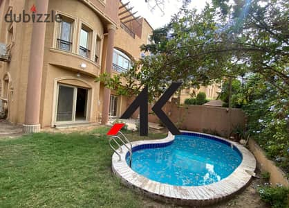 Finished Twin House Villa with pool For Rent in  Moon Valley 2 - New Cairo