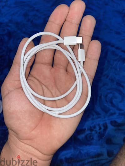 شاحن ايفون اصلي 20w+وصله ايفون type c