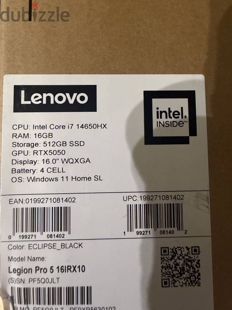 Lenovo Legion Pro 5 RTX5050 2