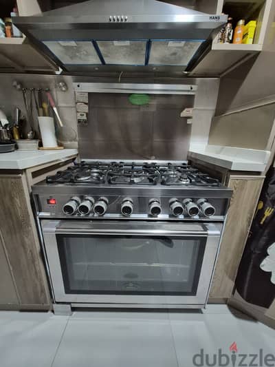 للبيع بوتاجاز كريازي بريميير (Kiriazi Premier Cooker) 5 شعلة
