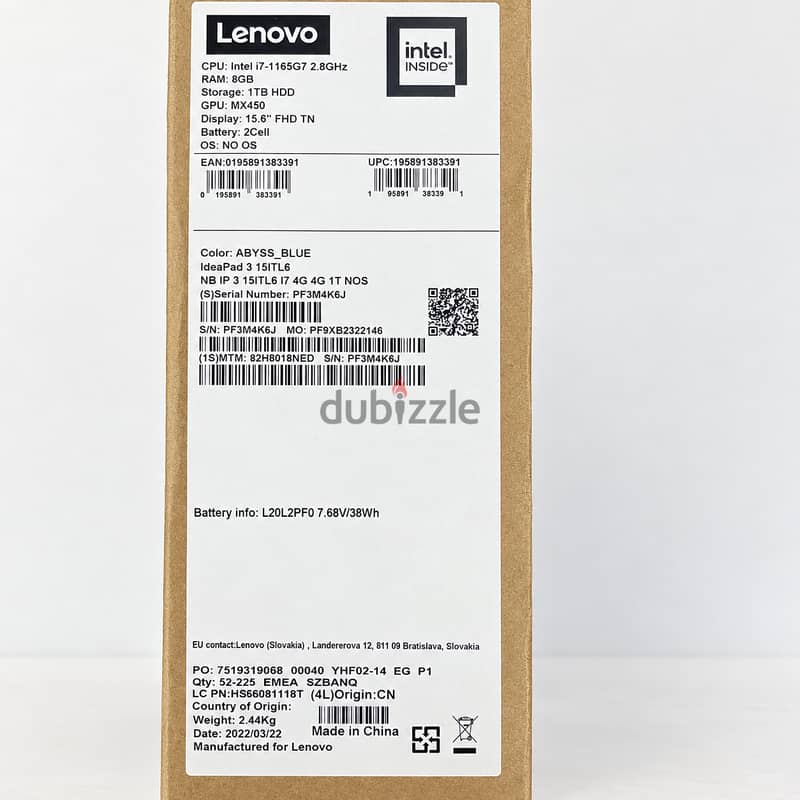 Lenovo ideapad 3-15ITL6 5