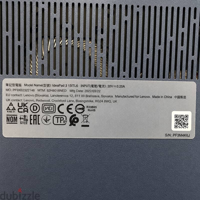 Lenovo ideapad 3-15ITL6 8