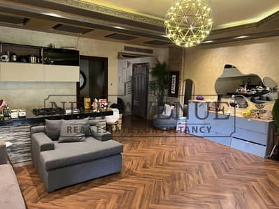 For Sale Luxury ground Duplex overlooking garden ready to move with private garden in Al Narges Villas 5 – New Cairo