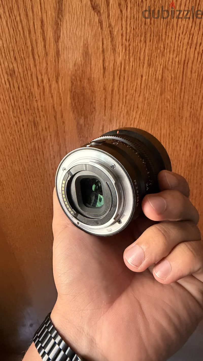 Fixed Lens sony 24mm g 2.8f fullframe 2