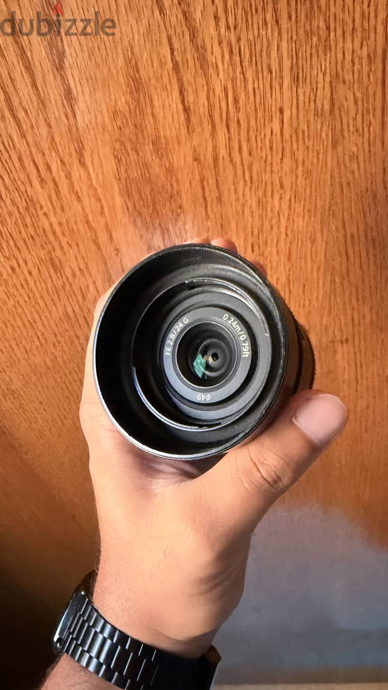 Fixed Lens sony 24mm g 2.8f fullframe 4