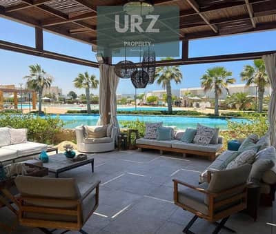 For the first time, a luxury villa directly on the beach on  Natural Lagoon in Ras El Hekma Bay modon North Coast near Marassi Marsa Bogosh and Almaz
