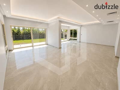 أول سكن – فيلا للإيجار بوحدات المطبخ والتكييفات بموقع مميز تطل علي لاندسكيب في جولف إكستنشن, بالم هيلز, مدينة 6 أكتوبر .