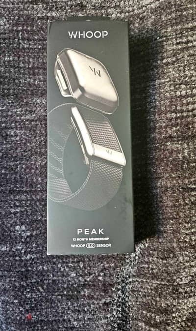 whoop 5 peak subscription 1 year