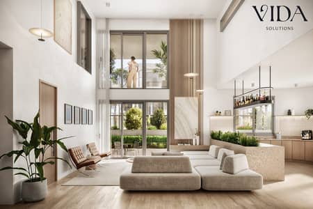 Studio in Garden Fully Finished for Sale via Installments in Kalma Compound Sheikh Zayed with a Prime Location