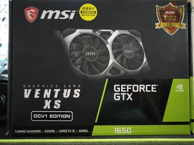 GTX 1650 4GB MSI