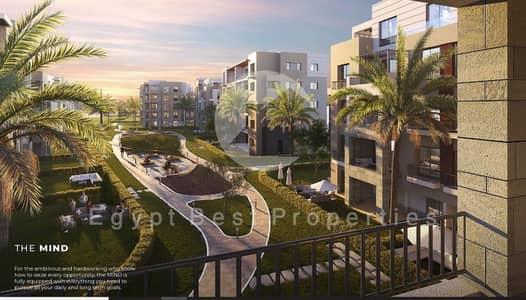PRIME APARTMENT 3 BEDROOMS WITH ONLY 10% DOWN PAYMENT OVER 7 YEARS IN NEW CAIRO DISTRICT 5!!