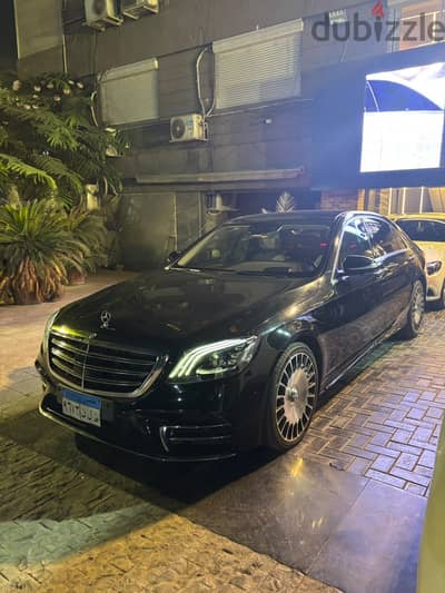 Mercedes S560 (50000km only)- مرسيدس بنز إس 560 2019 قابريكا بالكامل