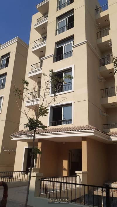 An apartment in the Sarai compound—developed by Madinet Masr Housing & Development—available via a 12-year interest-free installment plan.