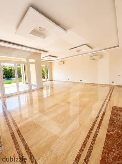 First Use - Villa with a Private Pool Fully Furnished for rent in Golf Extension, Palm Hills, 6th Of October City . . . . . .