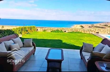 Chalet with a 40% discount, full sea view, for sale in Telal North Coast, next to La Vista North Coast, Marassi, Amwaj and Hacienda