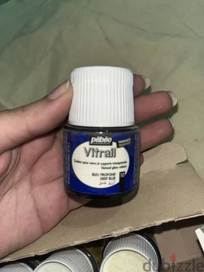 طقم ألوان زجاج Pébéo Vitrail Original – 5