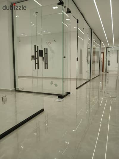 Office for rent in Heliopolis, Revolution Street, area 650 square meters, very distinctive location close to all services, transportation, banks, and metro, ultra-luxury finishing, fully functional building