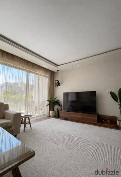 2BR Fully furnished apartment for Rent in Lake view residences compound , New Cairo