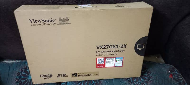 ViewSonic 27 2k ips 210hz 1