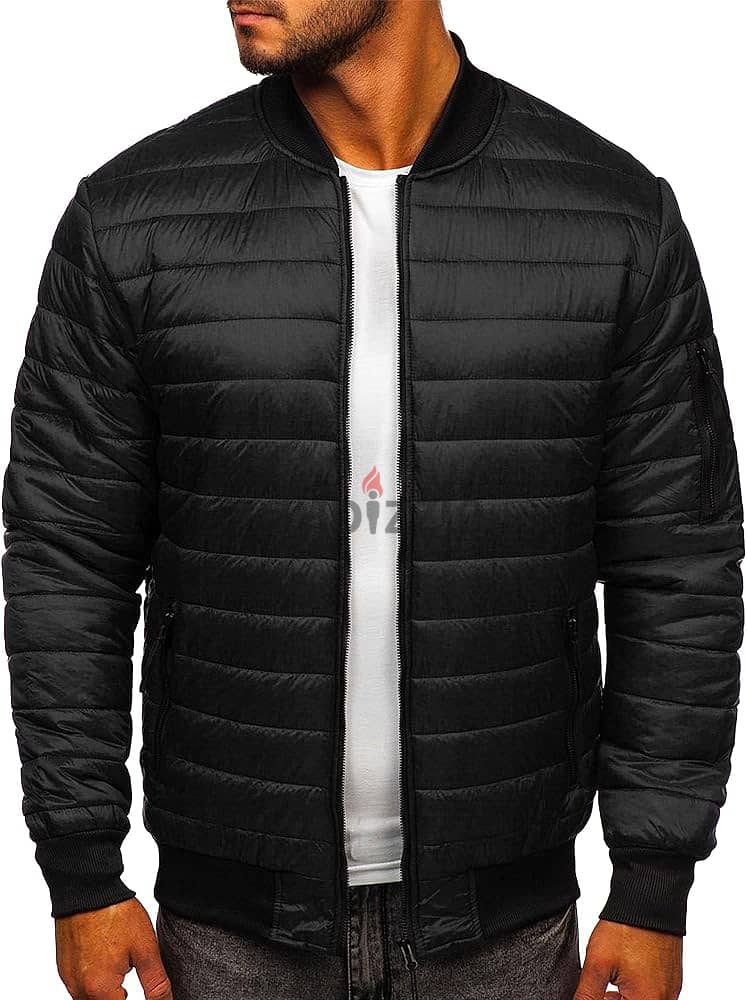 Bershka quilted puffer Jacket 1