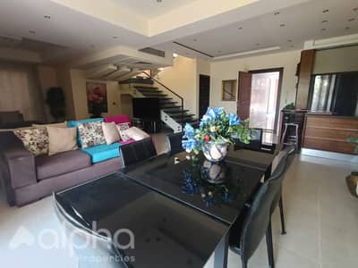 دوبلكس بحديقة مفروش للايجار في كومبوند كازا Casa الشيخ زايد بيفرلي هيلز