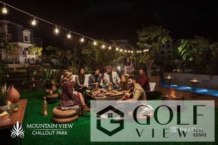 For Sale (iVilla Garden) — Available immediately, fully finished with a kitchen and air conditioning units in Mountain View Chill Out Park, the best p