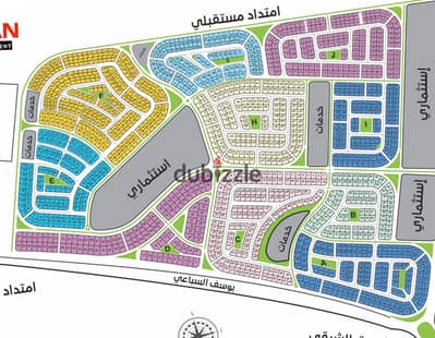  للبيع قطعة أرض سكنية مميزة – شمال الرحاب – القاهرة الجديدة  المساحة: 468 متر