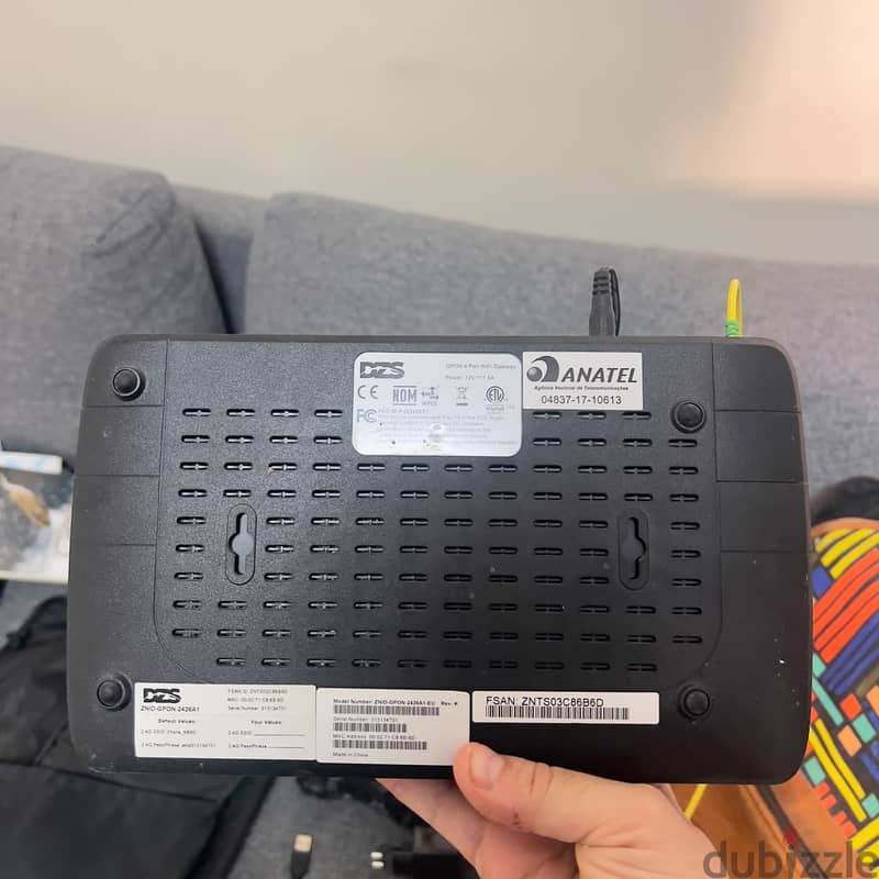 DZS Optical Network Terminal (ONT 1